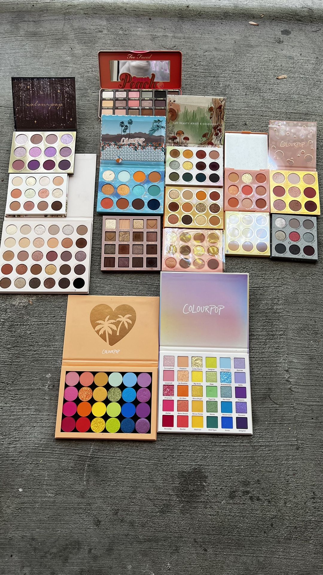Colourpop Makeup Palettes