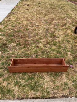 36 Inch Wooden Garden box $8