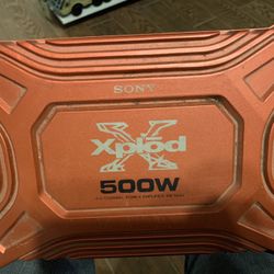 Sony Xplod 4/3 Channel Power Amplifier 500w