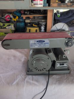 Belt and Disc sander