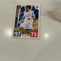 Rare Ucl All Star Marcelo Soccer Card