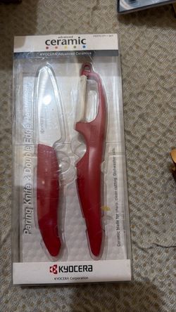 Kyocera Advanced Ceramic Paring Knife & Peeler Set