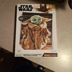 Brand New Grogu Perler Beads 