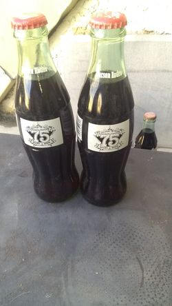Collectible Tucson rodeo 75th anniversary Coca-Cola bottle
