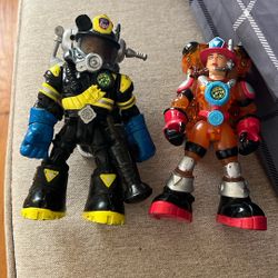 Fisher Price Rescue Heroes Action Figures 