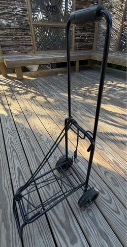 Metal Folding Luggage Cart