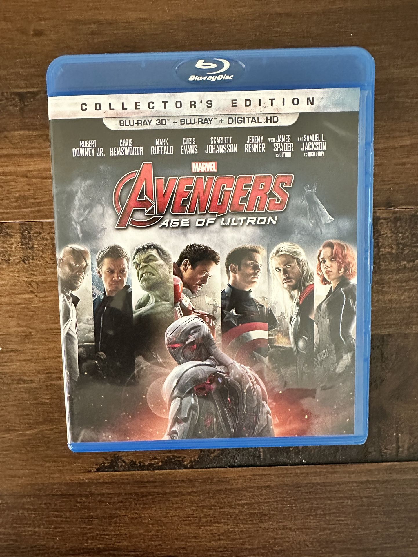 Marvel’s Avengers: Age Of Ultron (Collector’s Edition) (Blu-ray 3D +Blu-ray)