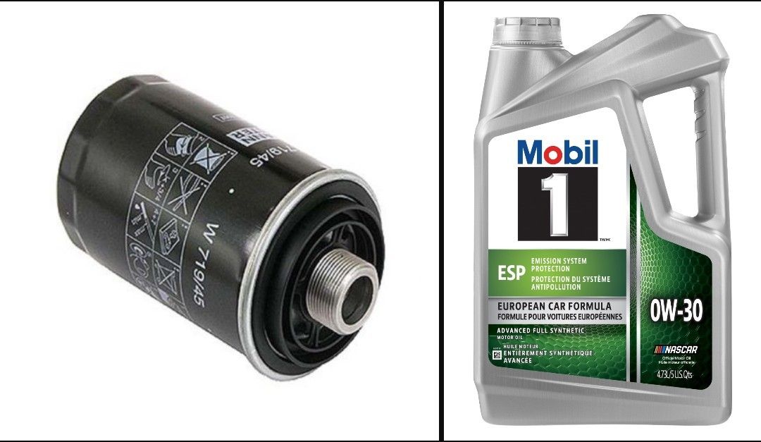 Mobil1 0w-30 5qt Jag And Performance Oil Filter Audi A3 A4 A5 A6 Tt Vw Beetle