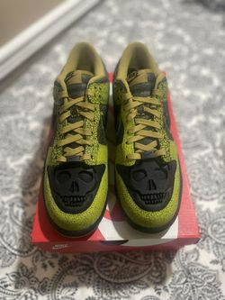 New Nike Dunk Low Retro QS Halloween Skull Size 10.5M