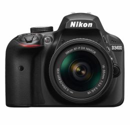Nikon D3400 DSLR Camera with 18-55mm Lens (Black)