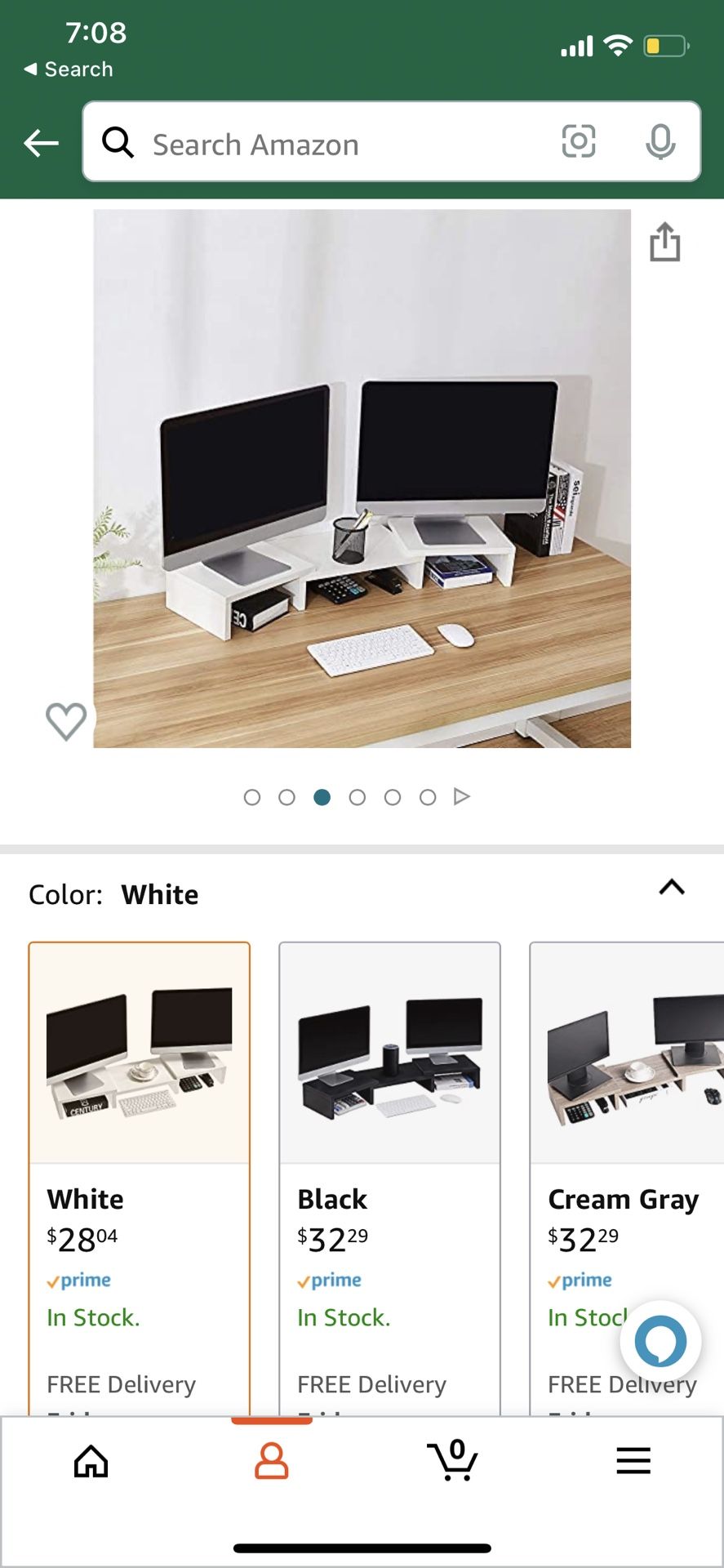 Dual Monitor Stand $10