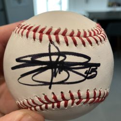 Drew Storen signed baseball