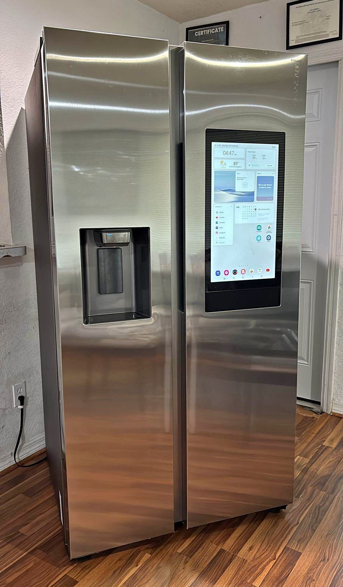 New Family Hub Refrigerator