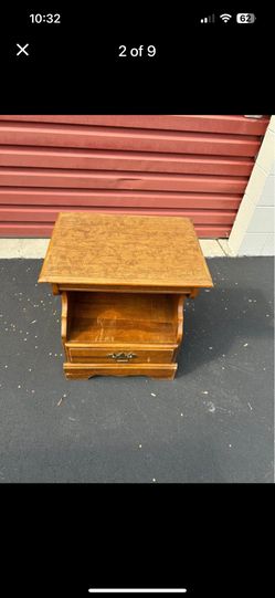 Vintage 1960s Florida Furniture Nightstand – Solid & Great for Restoration