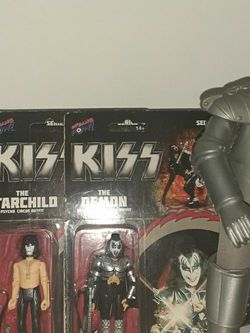 KISS ACTION FIGURES CICA:1970'S. ORIGINAL TIN MAN FROM TGE WIZARD OF O