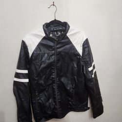  Faux Leather Jacket
