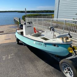 2009 Riverhawk Skiff