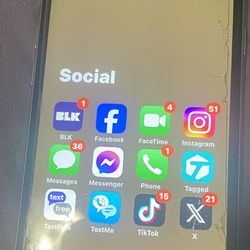 iPhone 6s With Blk X Tik  Ect. Speedy Charger Included 