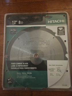 Hitachi 12" Fiber Cement Blade