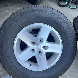 255/75/17 Jeep Wheels And Tires