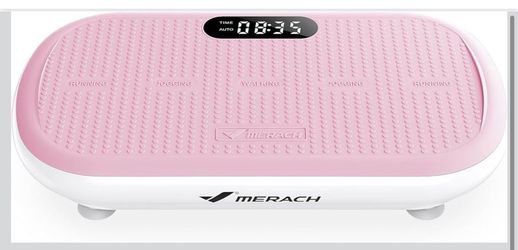 Vibrating exercise platform machine
