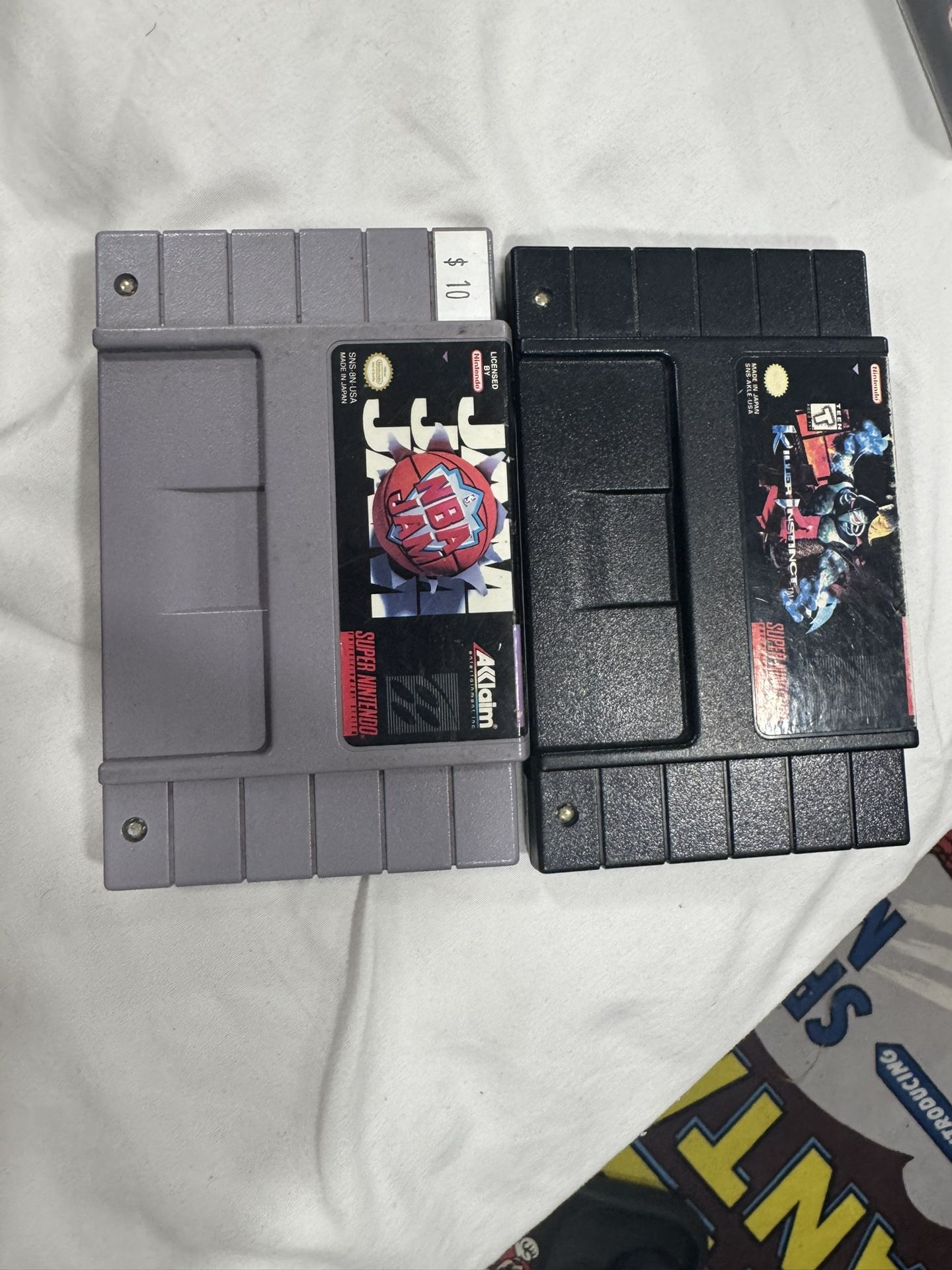 Killer Instinct & NBA Jam Super Nintendo