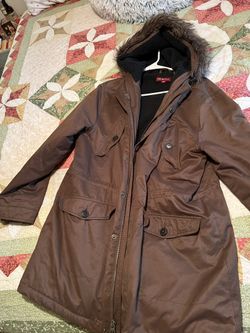 Men’s Long Sherpa Lined Coat