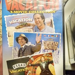 Vacation, Vegas Vacation, Europe Vacation Dvds