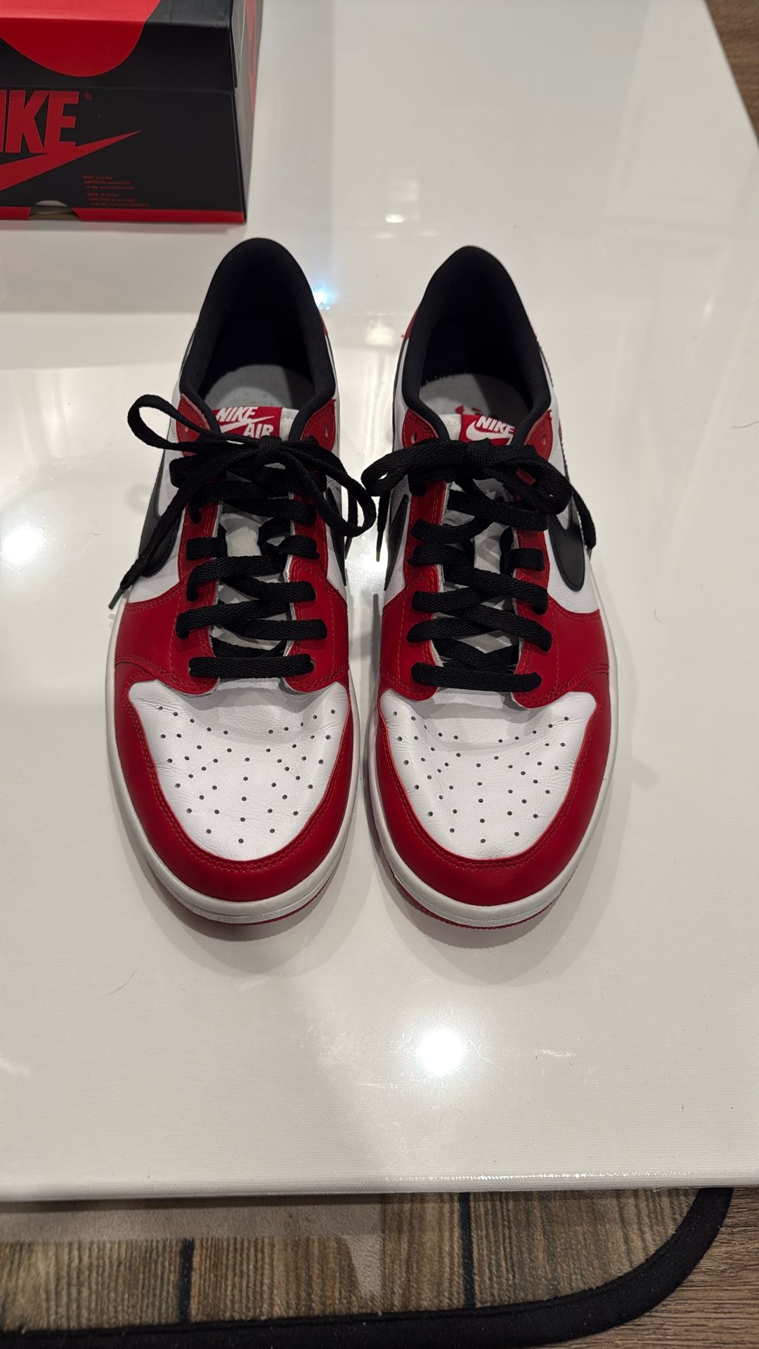 Retro Nike Air Jordan 1 Low 2016 Release Sz 11