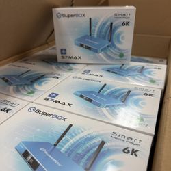 SUPERBOX S7 MAX S6 MAX S7 ULTRA S7 PRIME VSEEBOX - BRAND NEW, SEALED - AUTHORIZED SELLER 
