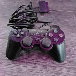 Sony PlayStation 2 PS2 Controller OEM DualShock 2 Black SCPH-10010