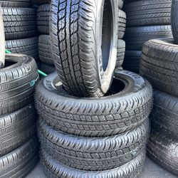 GOOD USED TIRES DUNLOP P215/70 R15