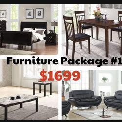 Furniture Wholesale Package Deal Only For $1499