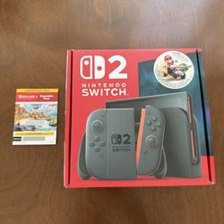 Nintendo Switch 2 Mario Bundle Plus 12 Months Online & Expansion Pack