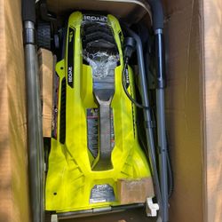 RYOBI 13 in. 11 Amp Corded Electric Walk Behind Push Lawn Mower   ( NEW)