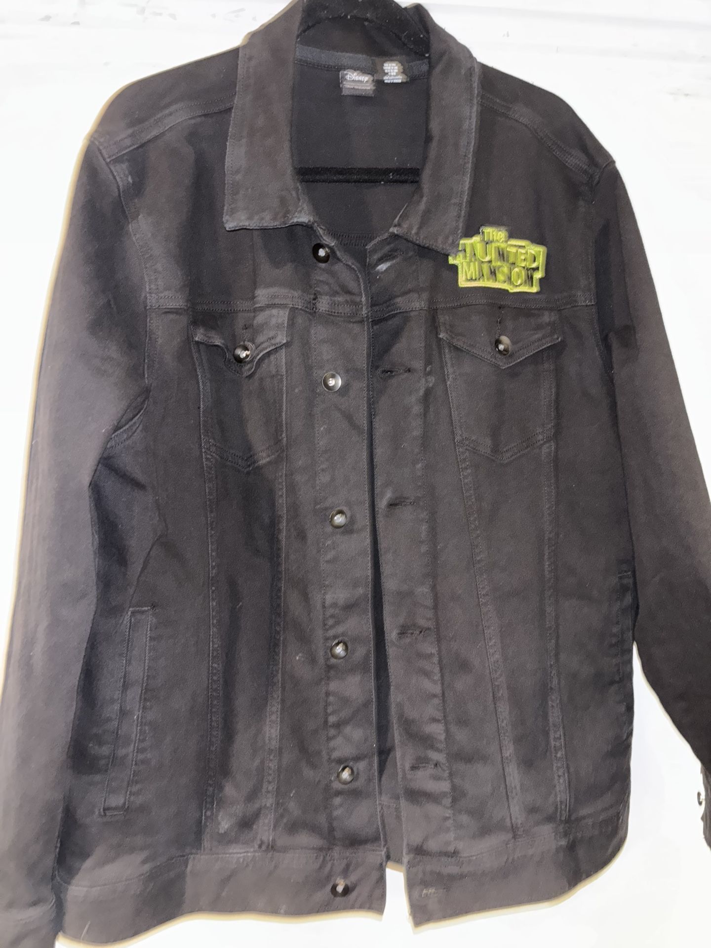 Men’s 2x Haunted Mansion Denim Jacket 