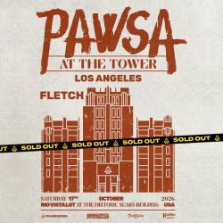 Pawsa at the Tower Los Angeles Framework show