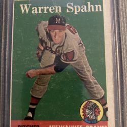 1958 Topps Baseball #270 Warren Spahn