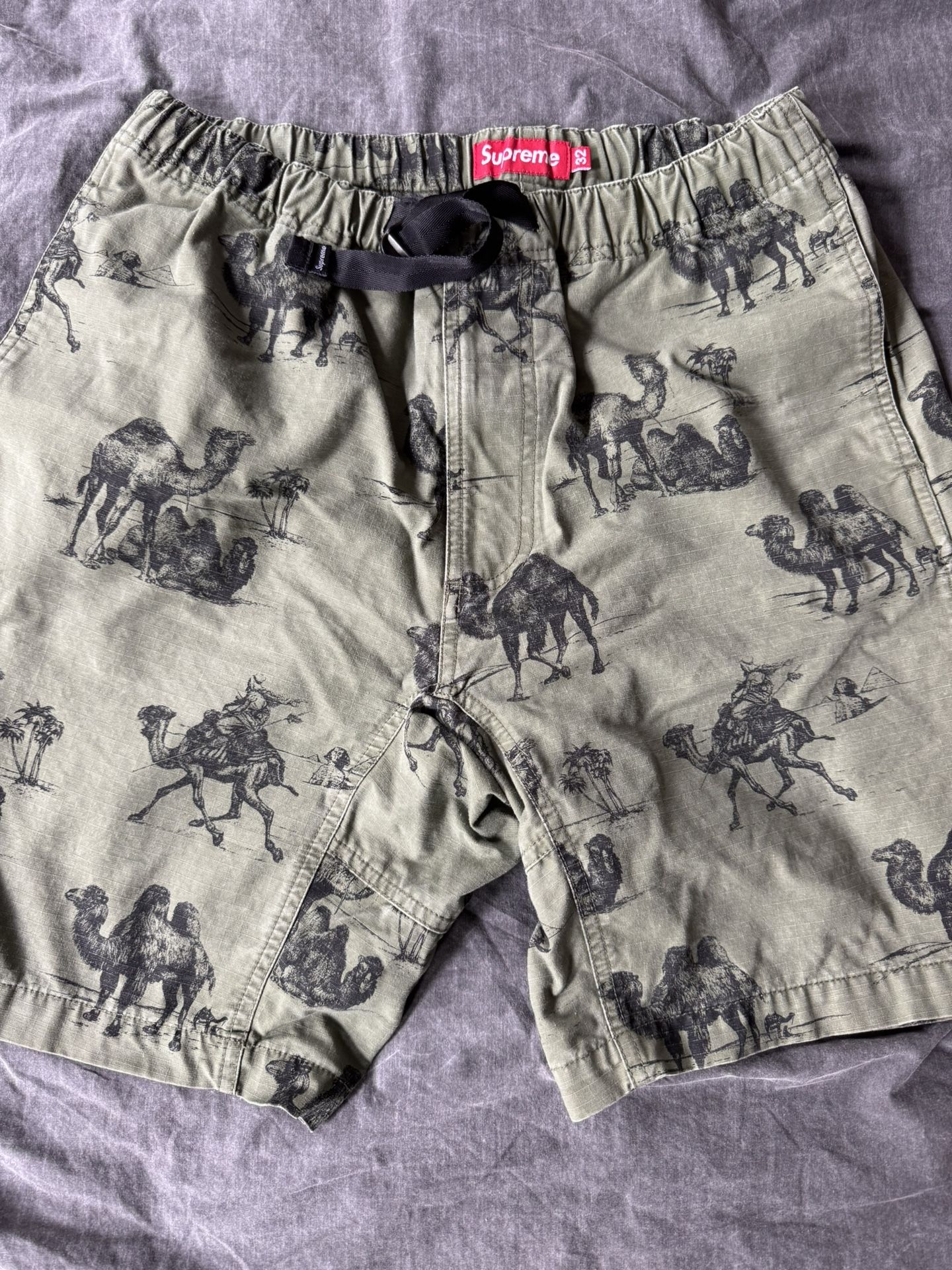Supreme Camel Shorts