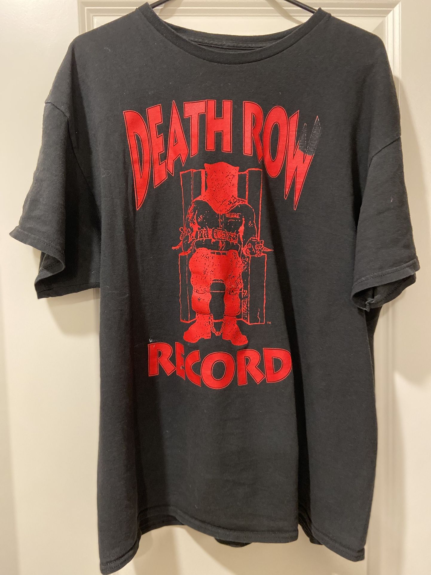 Death Row Records logo shirt SIZE XL