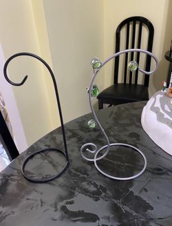2 ornaments Display hooks $8 Takes both