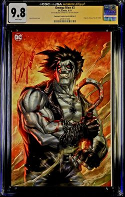 Omega Men #3 DC Carnivore Comics Variant Special Edition D '24 JSA 9.8🔥🔥🔥