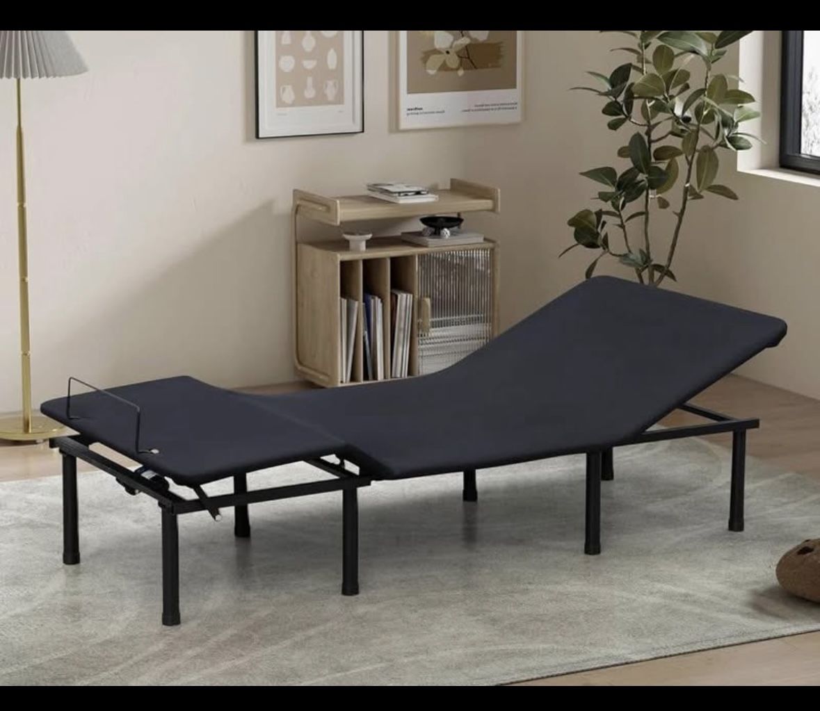 THINK 30 Twin XL Electric Adjustable Bed Frame W/ HIMMLINE mattress