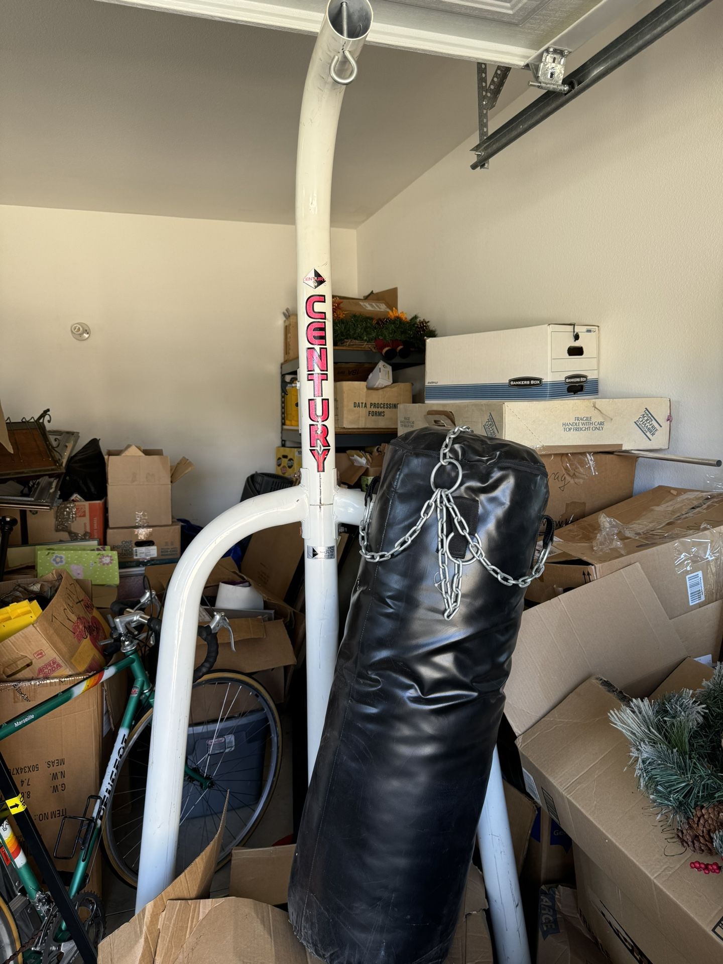 heavy bag & speed bag with stand