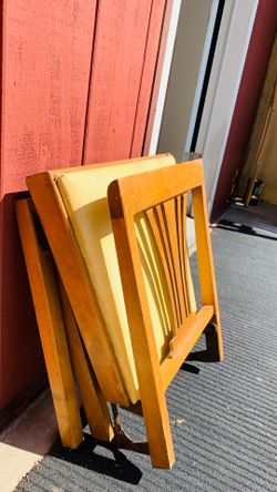 Folding vintage chairs 4