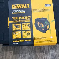 Dewalt Laser Atomic.  180’/330’. Model. DCLE34021B. Tool Only 