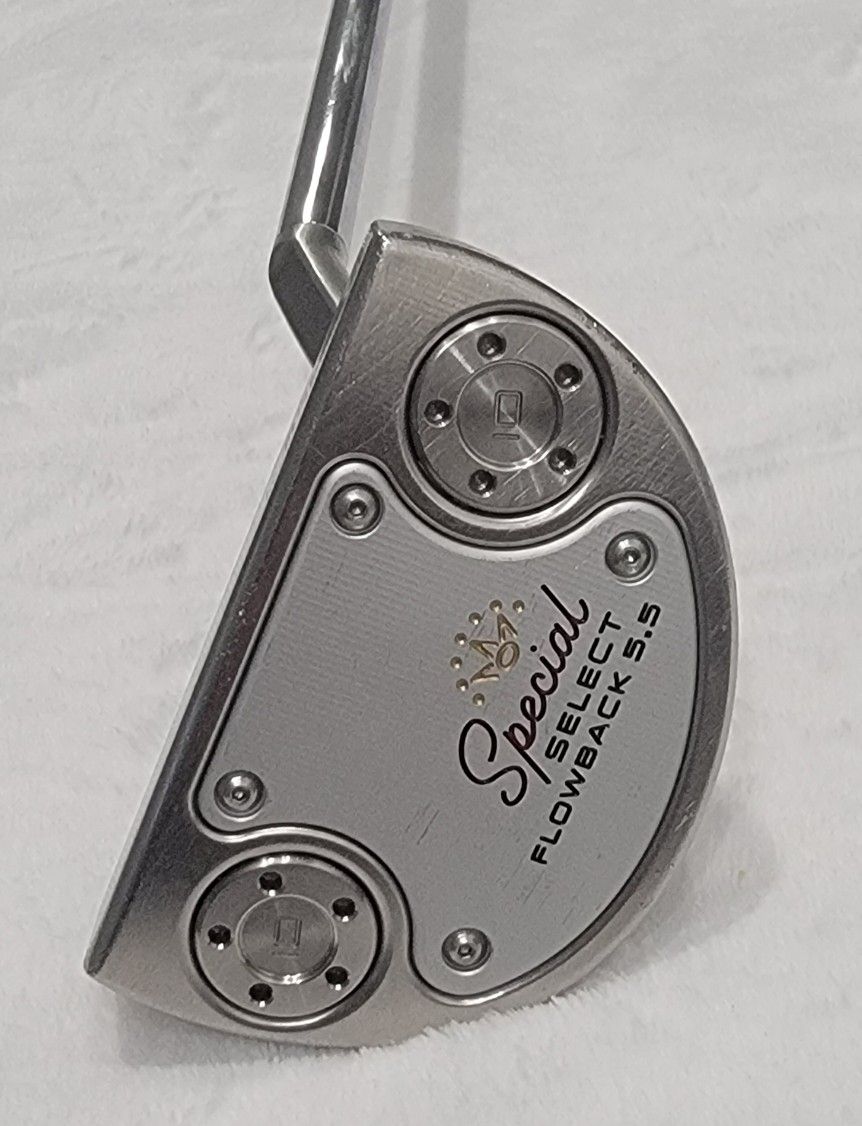 SCOTTY CAMERON SPECIAL SELECT FLOWBACK 5.5 GOLF CLUB 35 INCH PUTTER $300