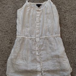 Lands end long shirt or pool cover up  