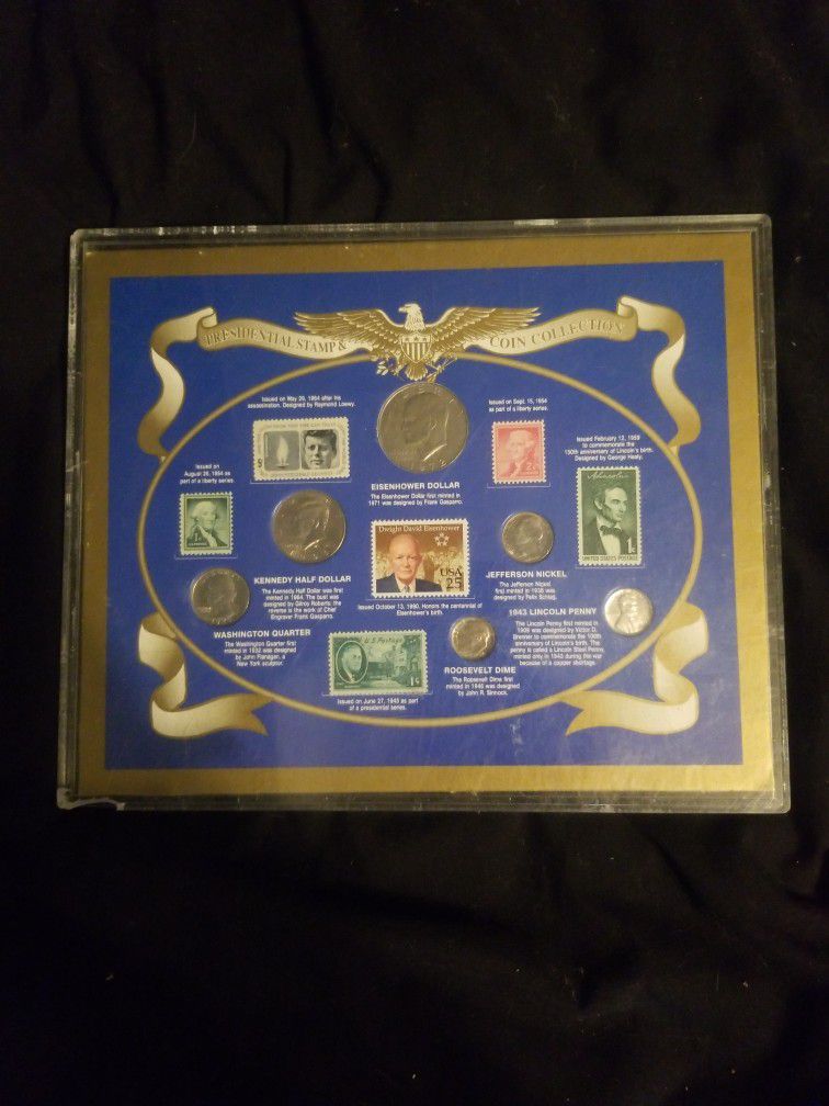 Presidential Coin And Stamp Collection
