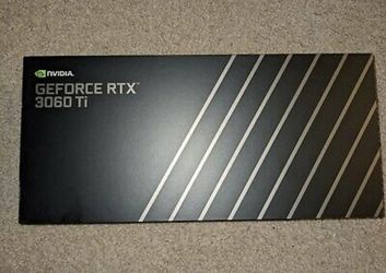 NVIDIA GeForce RTX 3060 Ti Founders Edition 8GB NEW SEALED